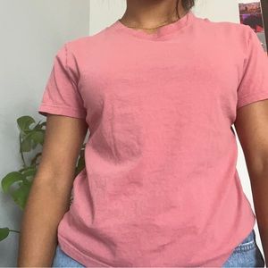 pink brandy melville tee